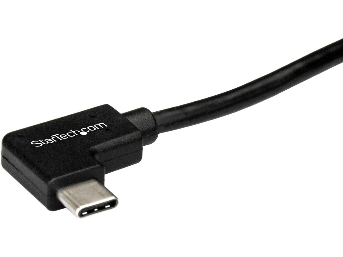 Cable USB-C en ángulo recto Startech.Com - 1 m / 3 pies - Reversible - M/