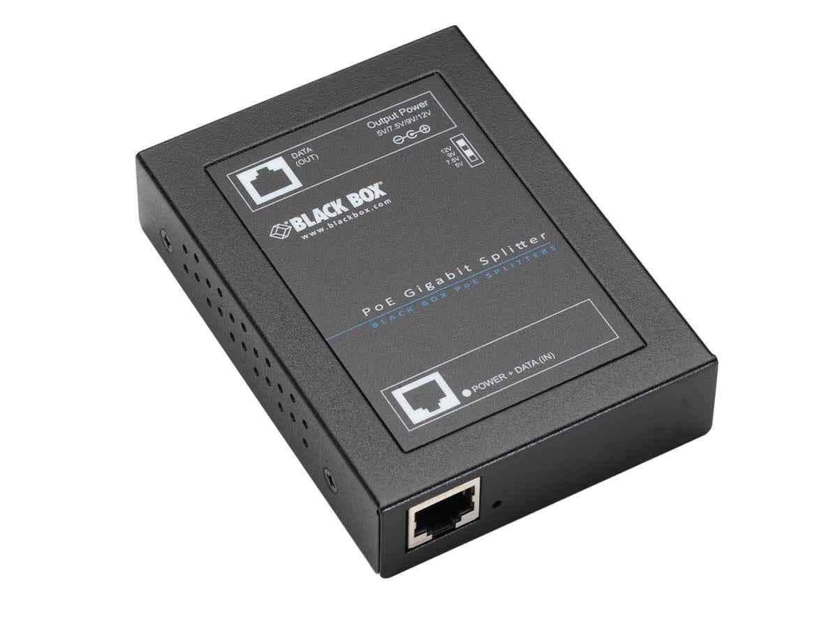 Black Box Corp Poe+ Splitter Gigabit