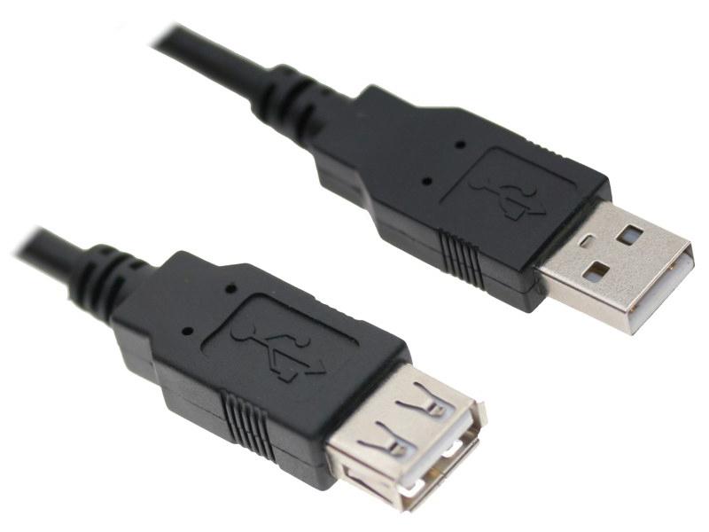 Axiom Usb 2.0 Type-A To Usb Type-A Extension Cable M/F 10Ft