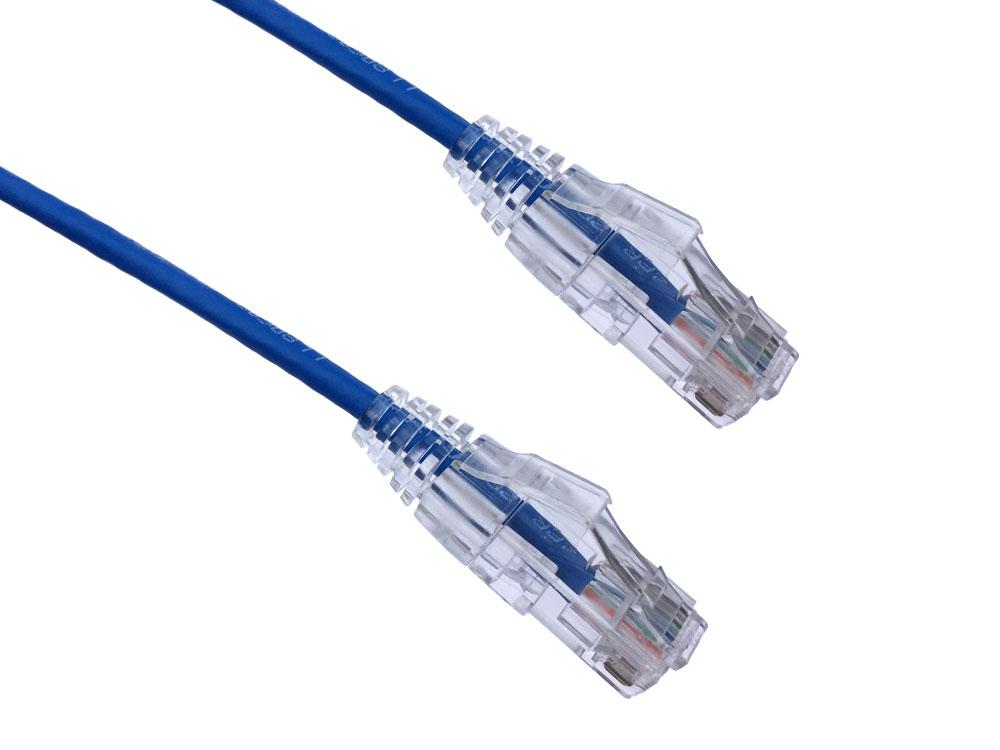 Axiom 90Ft Cat6A Bendnflex Ultra-Thin Snagless Patch Cable 650Mhz