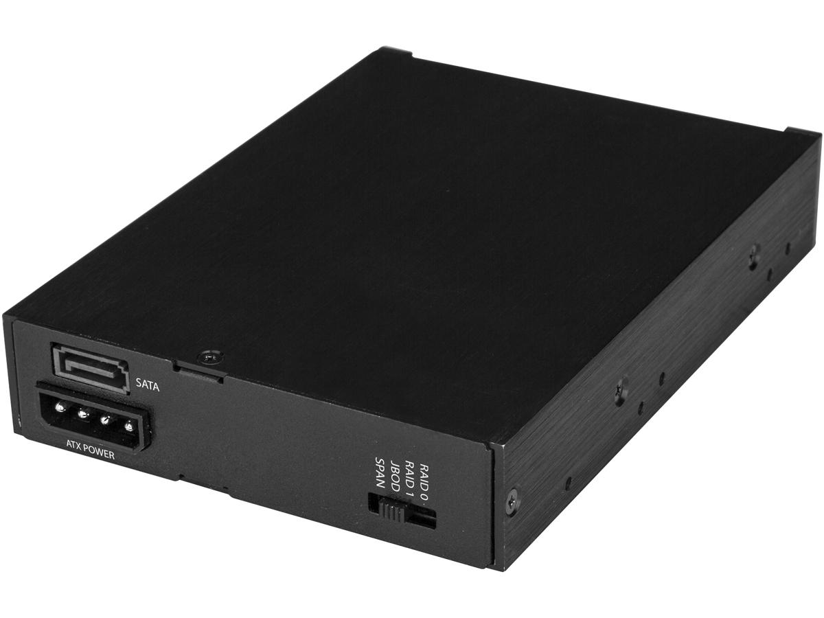 Startech.Com - Rack móvil para discos duros/ssd SATA de 2,5" - Intercambio en caliente sin bandeja