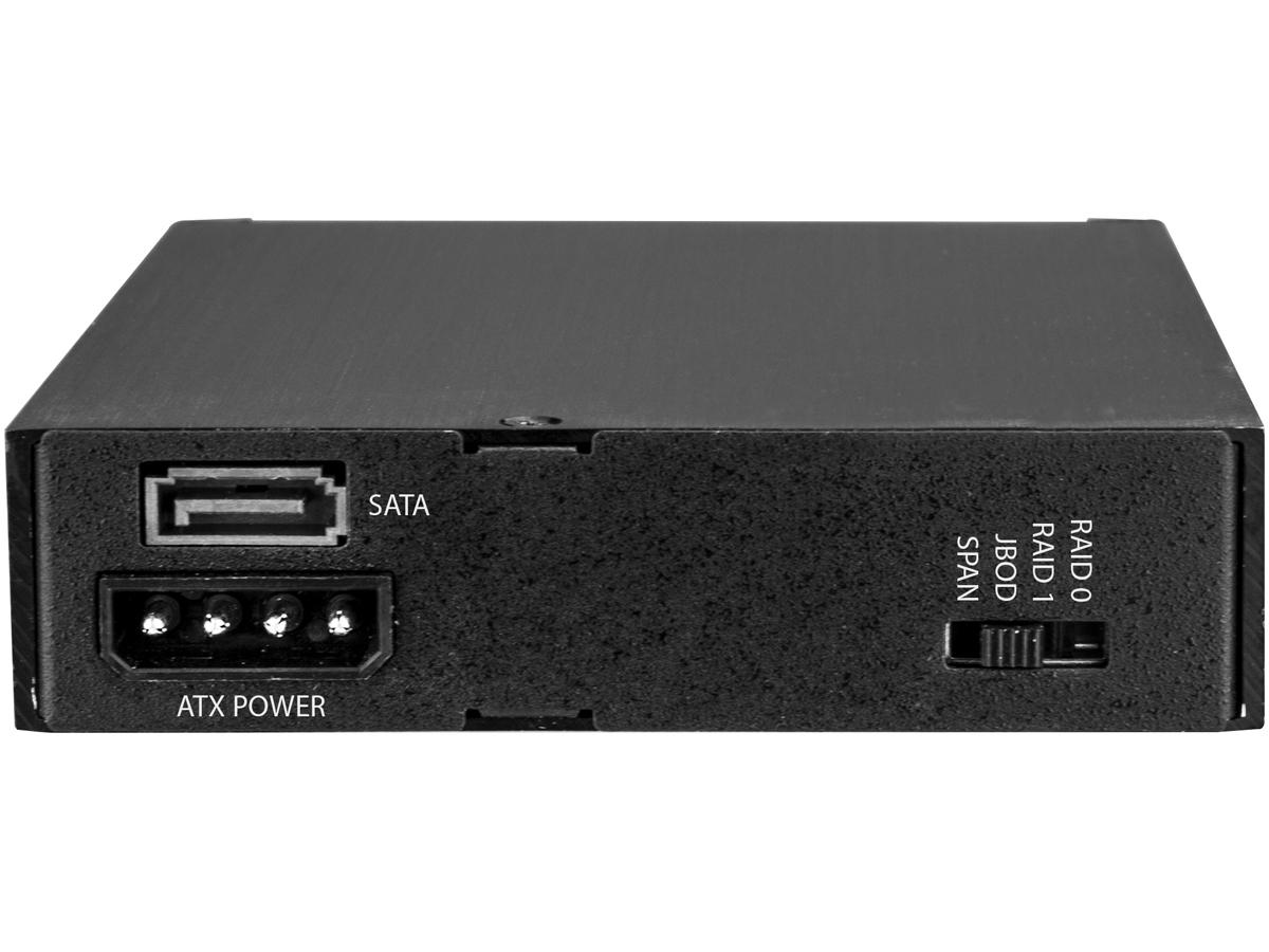 Startech.Com - Rack móvil para discos duros/ssd SATA de 2,5" - Intercambio en caliente sin bandeja