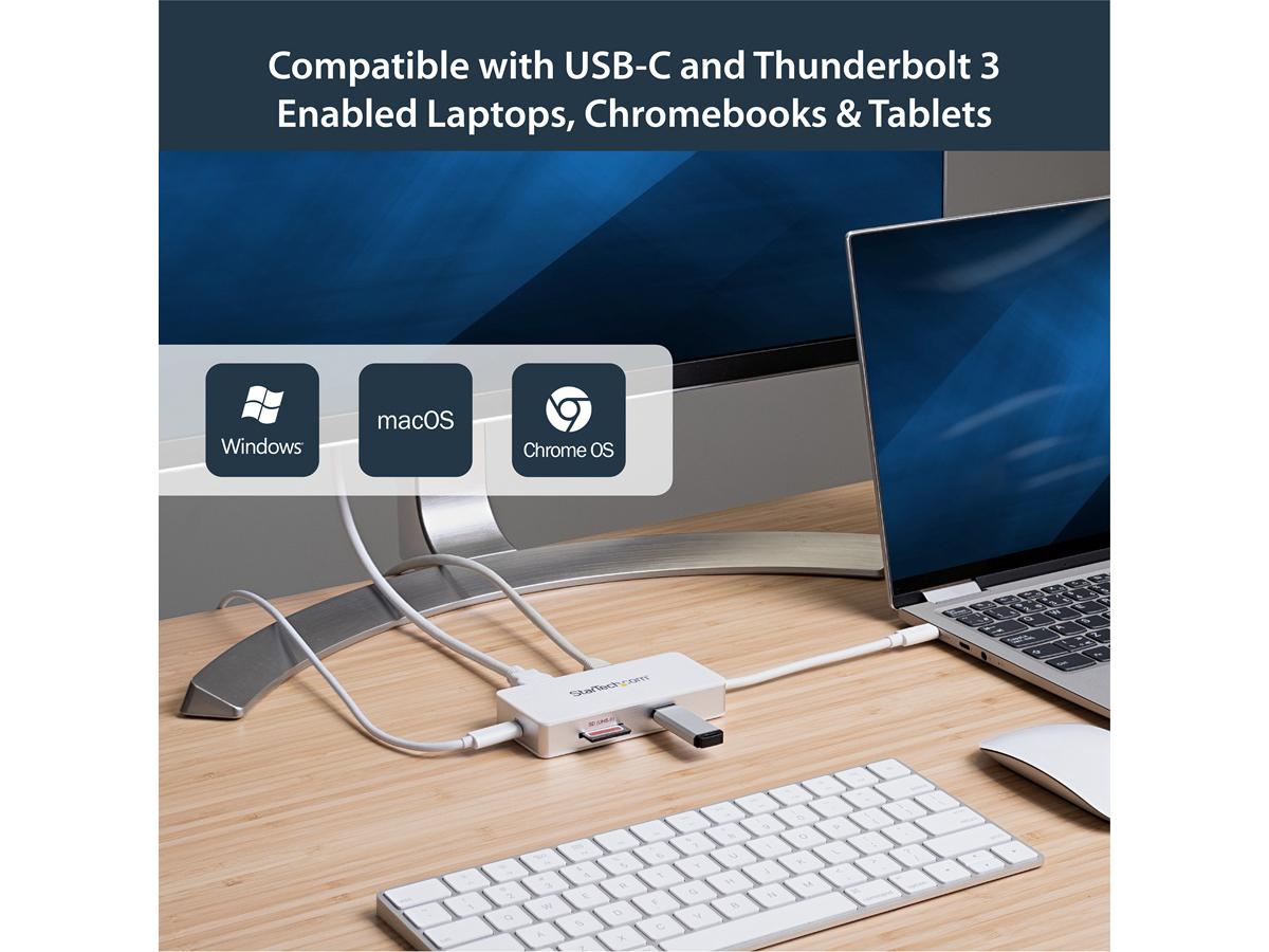 Adaptador multipuerto USB-C de Startech.Com - HDMI 4K - SD/SDHC/SDXC