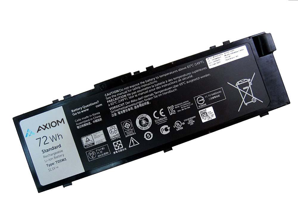 Axiom Li-Ion 6-Cell Battery For Dell - 451-Bbse, 0Fny7