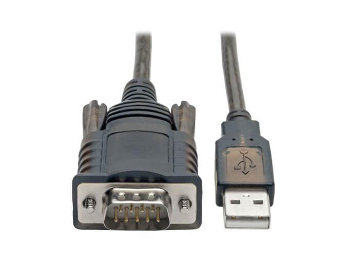 Eaton Tripp Lite Series Rs232 To Usb Adapter Cable With Com Retent