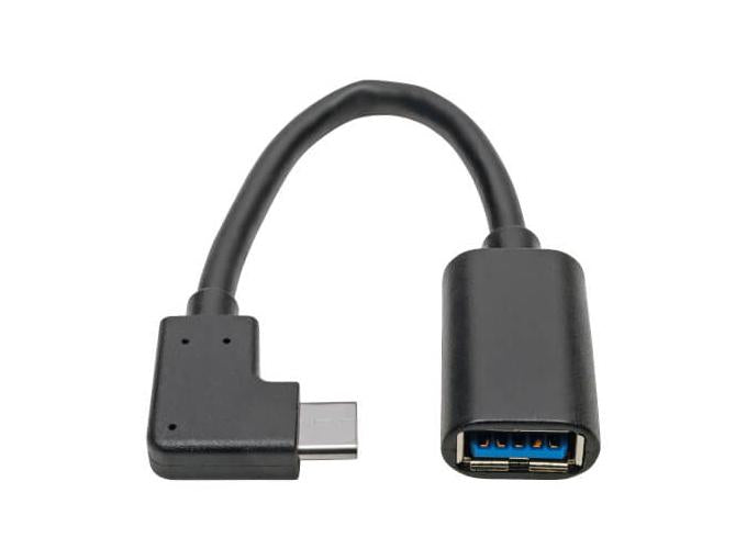 Eaton Tripp Lite Series Usb C To Usb-A Cable Right Angle 3.1 5 Gbp