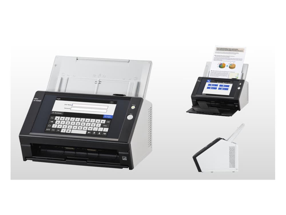 Scanner réseau duplex Pfu N7100E 25 ppm pour Windows 10 OEM