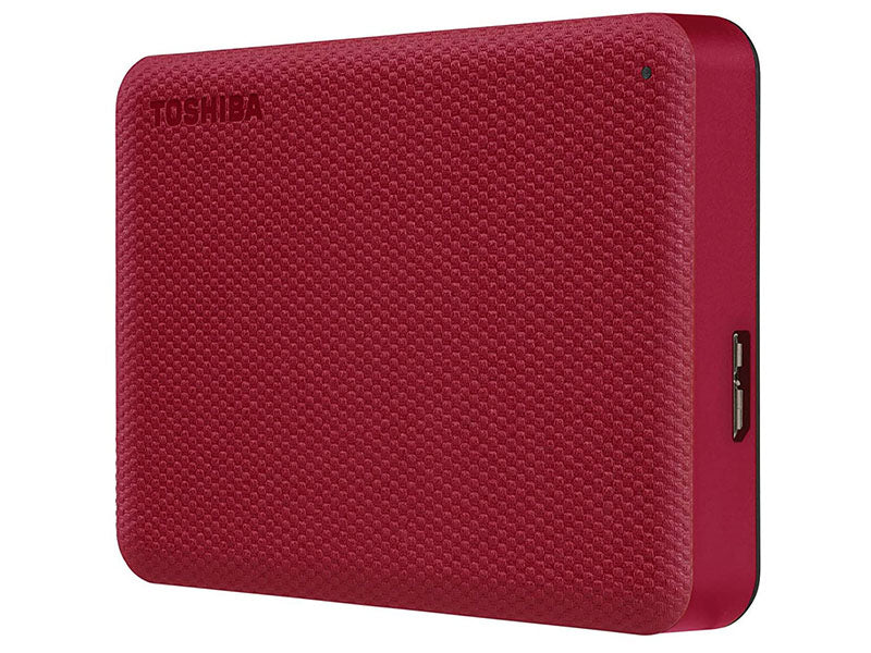 Toshiba Canvio Advance Prtbl Ext Hd/Red/4T