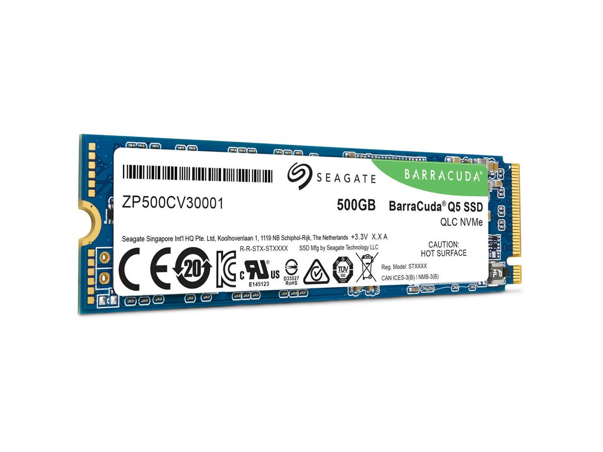 Seagate Barracuda Q5, Nvme Ssd, 3D Qlc N Technology, M.2 2280 Form