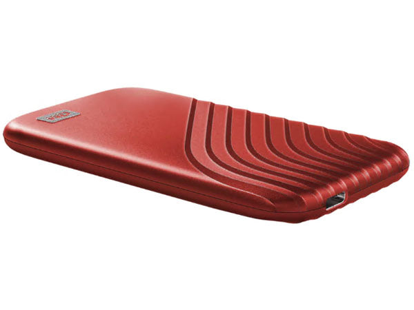 Unidad de estado sólido externa portátil WD My Passport SSD de 1 TB, color rojo