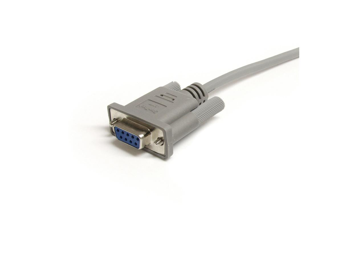 Cable serial directo Startech.Com de 3 m - Macho/Hembra - Ext. serial
