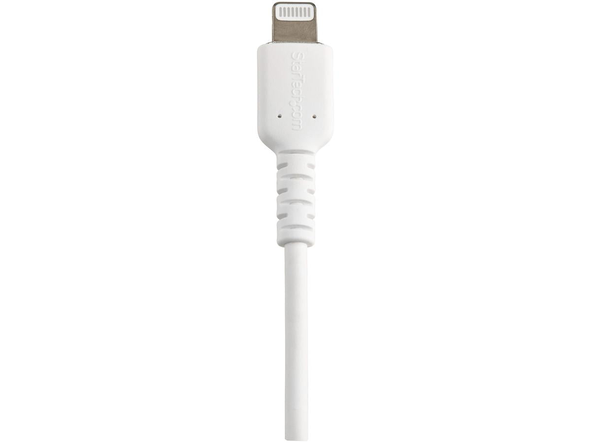 Cable USB-A a Lightning blanco duradero de Startech.com de 15 cm (6 pulgadas)
