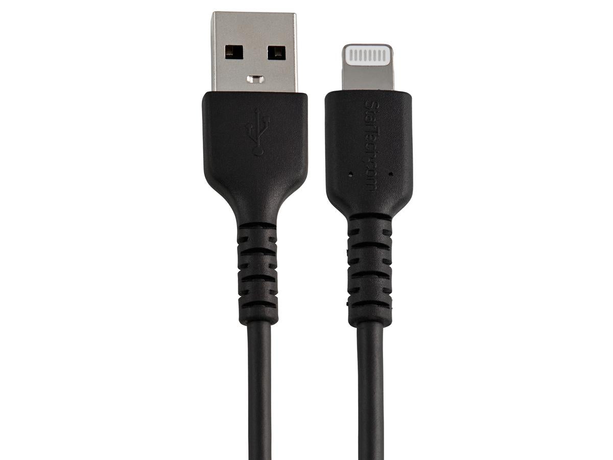 Startech.Com 12 In(30Cm) Durable Black Usb-A To Lightning Cable, H