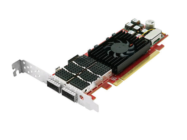 Carte réseau Axiom 100 Gbit/s double port QSFP28 PCIe 3.0 X16 - Pcie3-2QSFP28-Ax