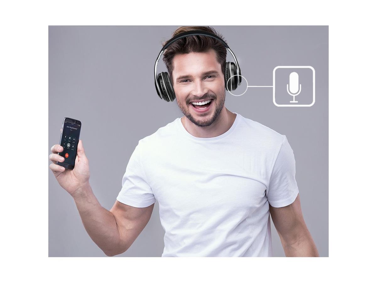 Casque stéréo Bluetooth avec microphone intégré