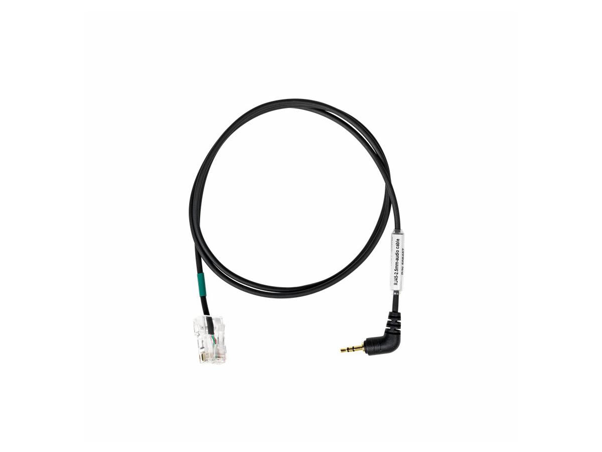 Câble audio RJ45 2,5 mm Epos DECT HS Connect pour téléphone de bureau avec prise jack 2,5 A