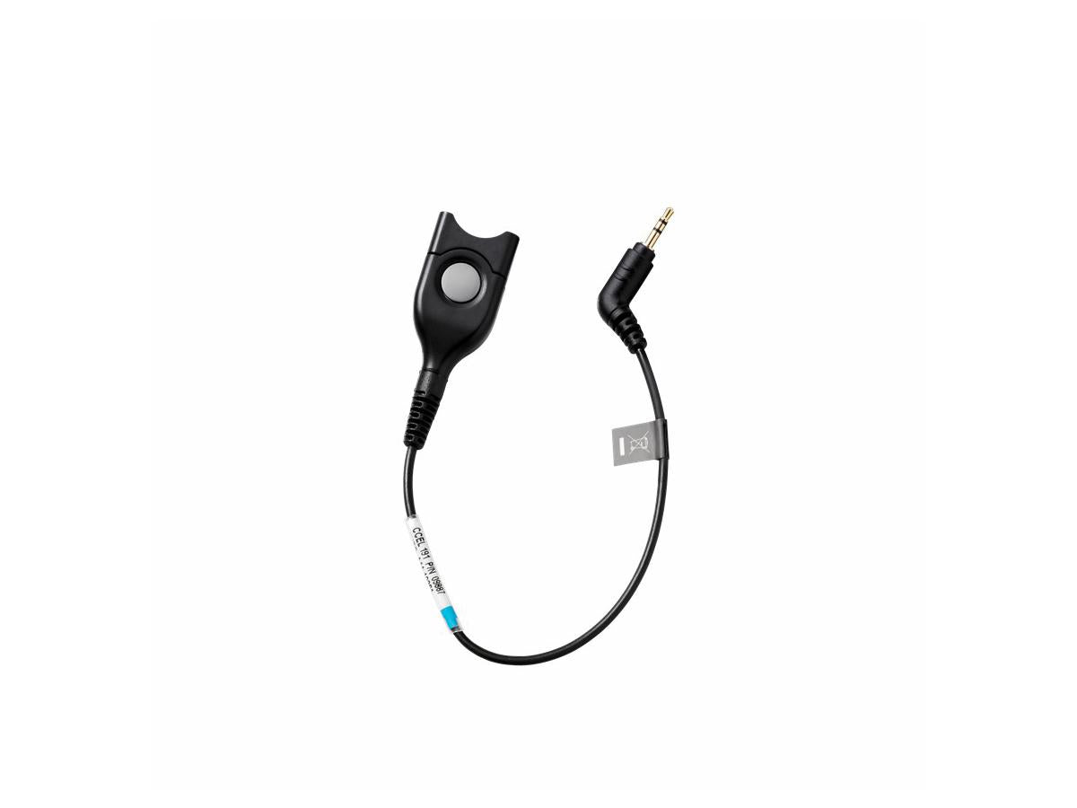 Cable inferior estándar Epos Ccel 191, conexión a 3 polos de 3,5 mm², accesorios