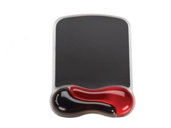 Repose-poignet Kensington Duo Gel Mse Pad - Noir/Rouge