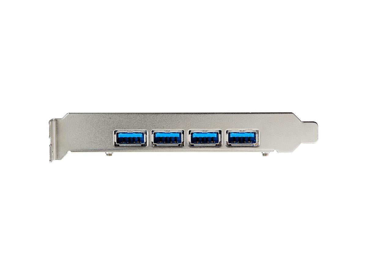 Tarjeta PCIe USB de 4 puertos Startech.Com - 10 Gbps USB 3.1/3.2 Gen 2 Tipo-