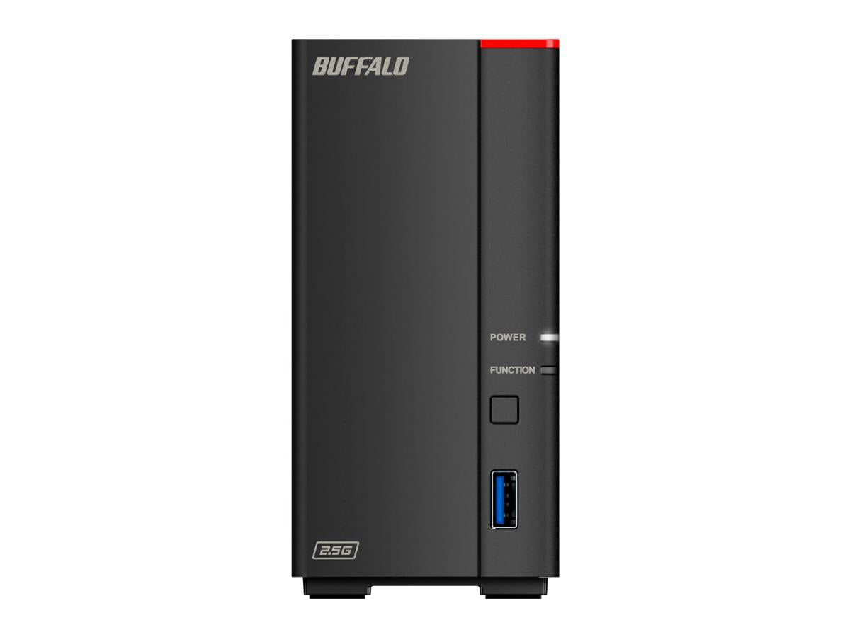 Discos duros Buffalo Linkstation 720D de 8 TB incluidos (2 unidades de 4 TB, 2 bahías)
