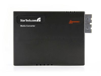 Convertidor de medios de fibra óptica a Ethernet 10/100 Sc con PoE de Startech.Com