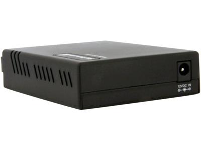 Convertidor de medios de fibra óptica a Ethernet 10/100 Sc con PoE de Startech.Com