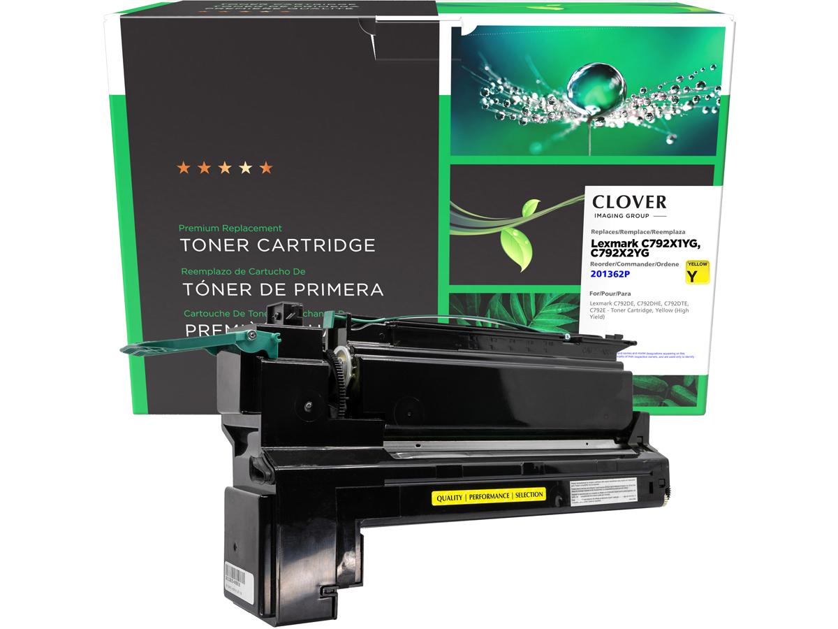 Clover Imaging Remanufactured High Yield Yellow Toner Cartridge Fo