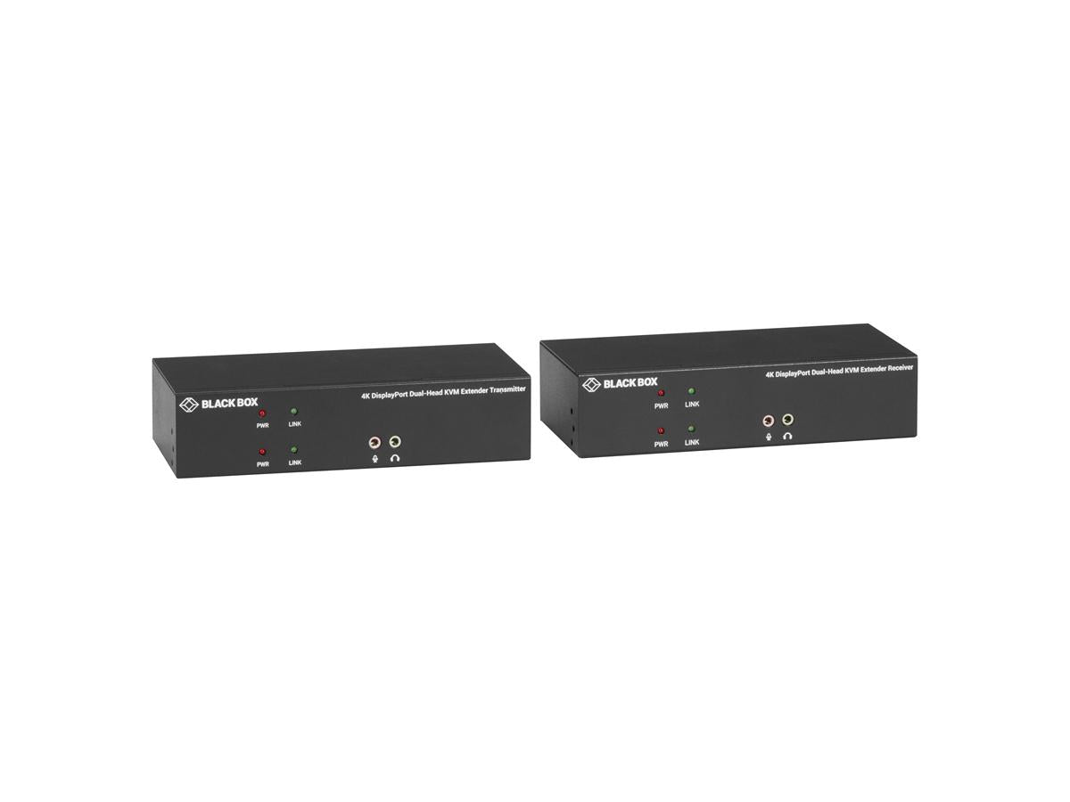 Extensor KVM DisplayPort CatX serie KVX de Black Box Corp., Dh, Tx+Rx