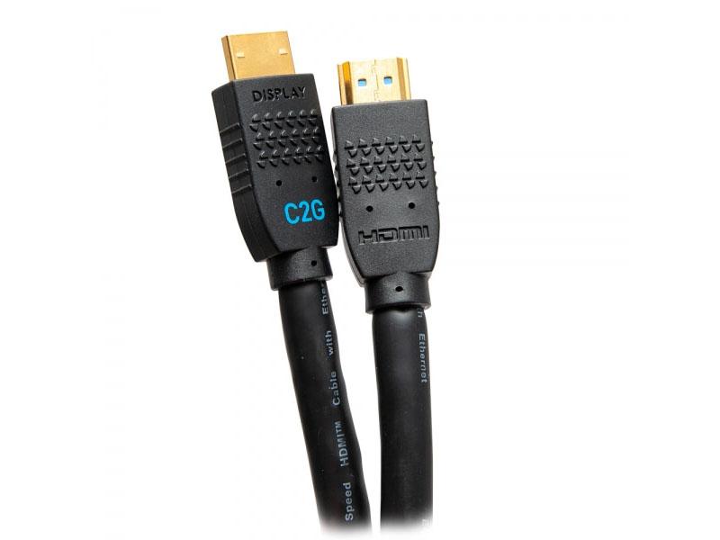 Câble HDMI actif 4K ultra flexible C2G de 10,7 m (35 pi) compatible 4K 60 Hz - Entrée