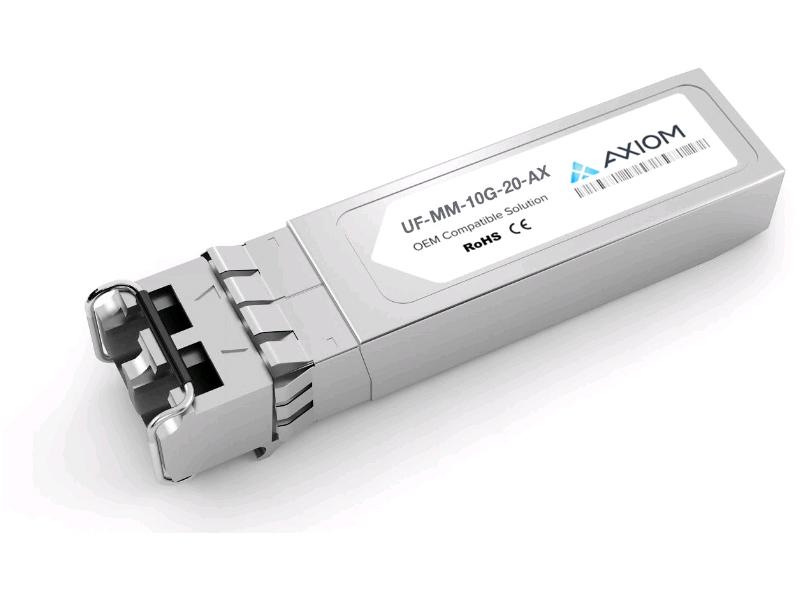 Axiom 10Gbase-Sr Sfp+ Transceiver (20-Pack) For U Fiber - Uf-Mm-10G-20