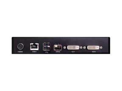 Black Box Corp Emerald PE PoE HD DVI Double HeadVUSB AudioRx