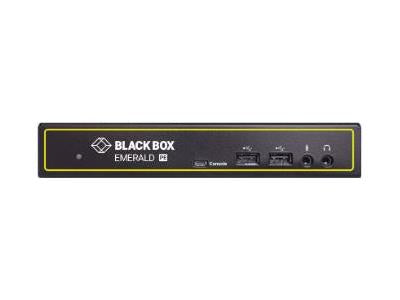 Black Box Corp Emerald PE PoE HD DVI Double HeadVUSB AudioRx