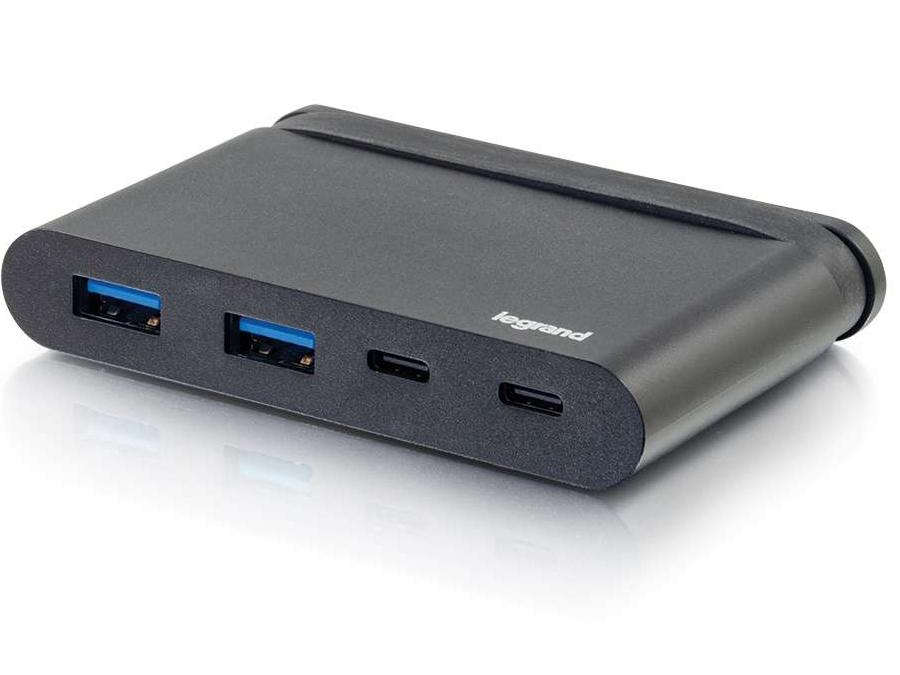 C2G Usb C Hub - Usb A X 2, Usb C And Power Delivery - Hub - 4 Ports