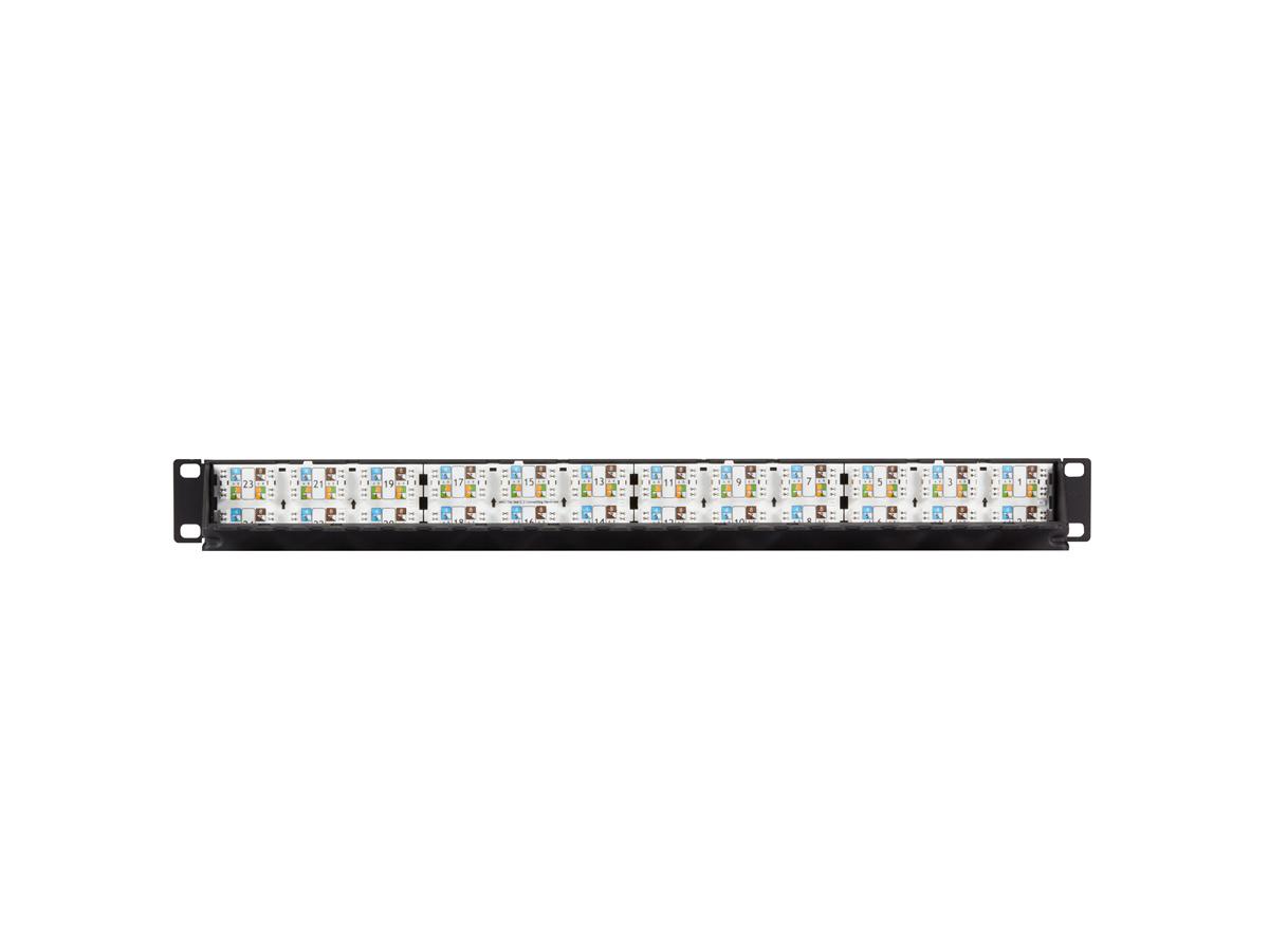 Black Box Corp Cat6A 110-Punchdown Component Panel