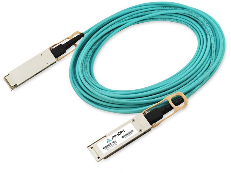 Cable óptico activo Axiom 40Gbase-Aoc Qsfp+ compatible con Mellanox de 5 m