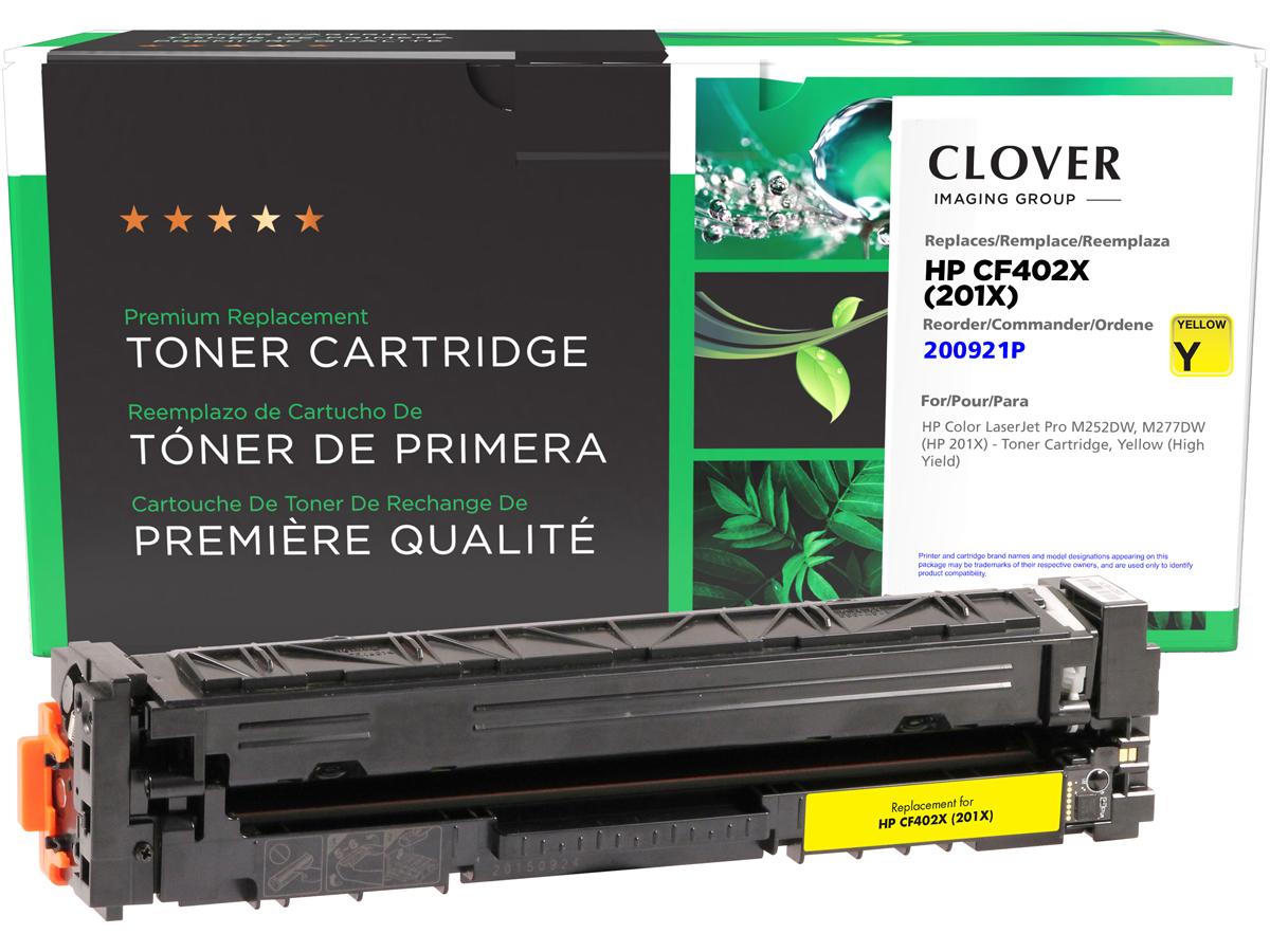 Clover Imaging Remanufactured High Yield Yellow Toner Cartridge Al