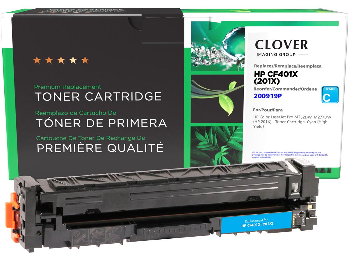 Clover Imaging Remanufactured High Yield Cyan Toner Cartridge Alte