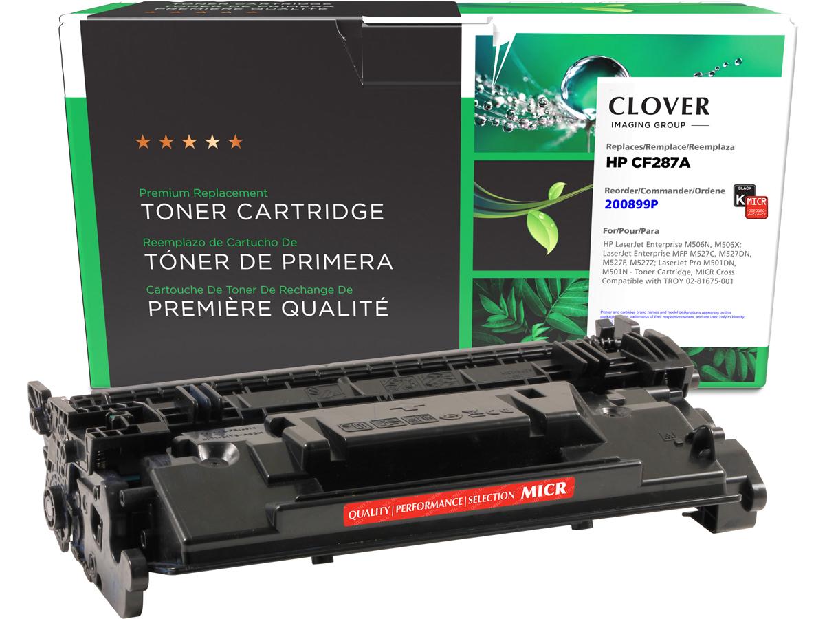 Cartucho de tóner Micr remanufacturado Clover Imaging Alternativa para