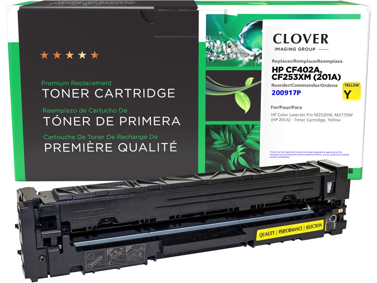 Clover Imaging Remanufactured Yellow Toner Cartridge Alternative F