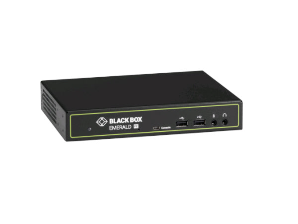 Black Box Corp Emerald PE PoE HD DVI Single HeadVUSB AudioRx