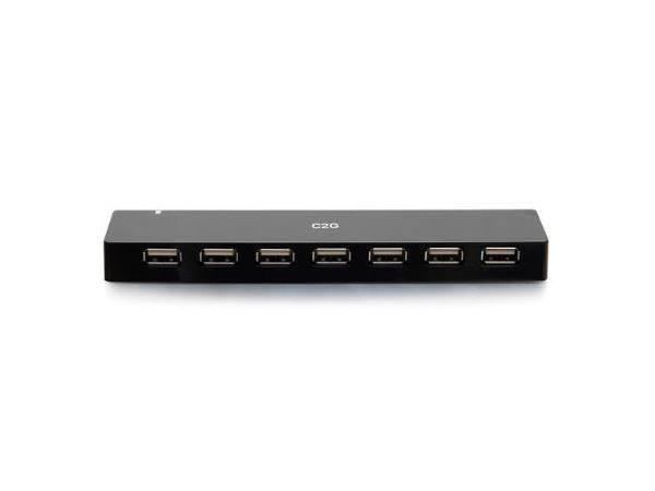 C2G 7-Port Usb-A Hub With 5V 3A Power Supply - Hub - 7 Ports