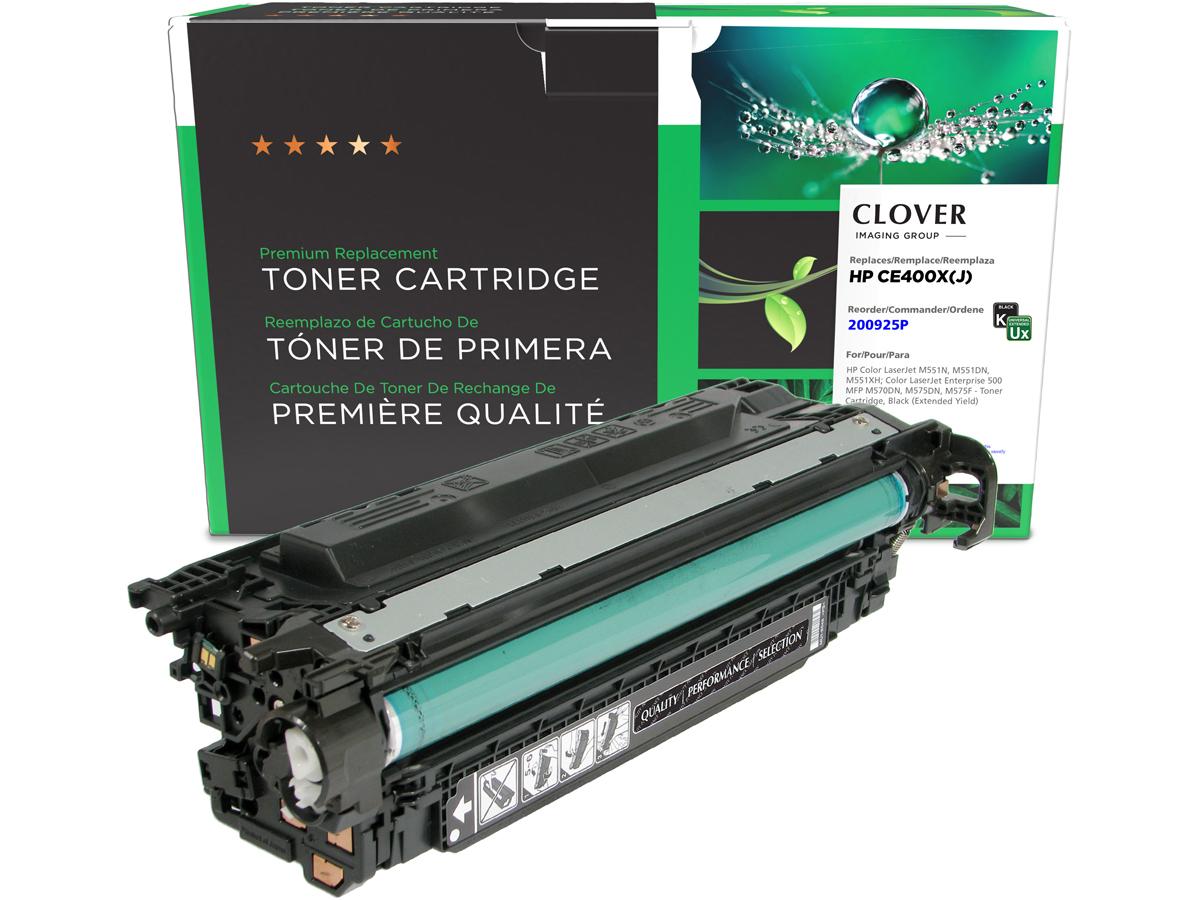Clover Imaging Remanufactured Extended Yield Black Toner Cartridge