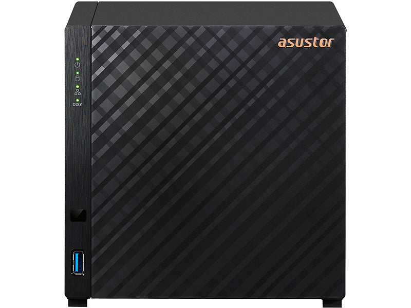 Asustor NAS 4 baies Realtek Rtd1296 Quad-Core 1,4 GHz 1 Go 2,5 Gbex1 US