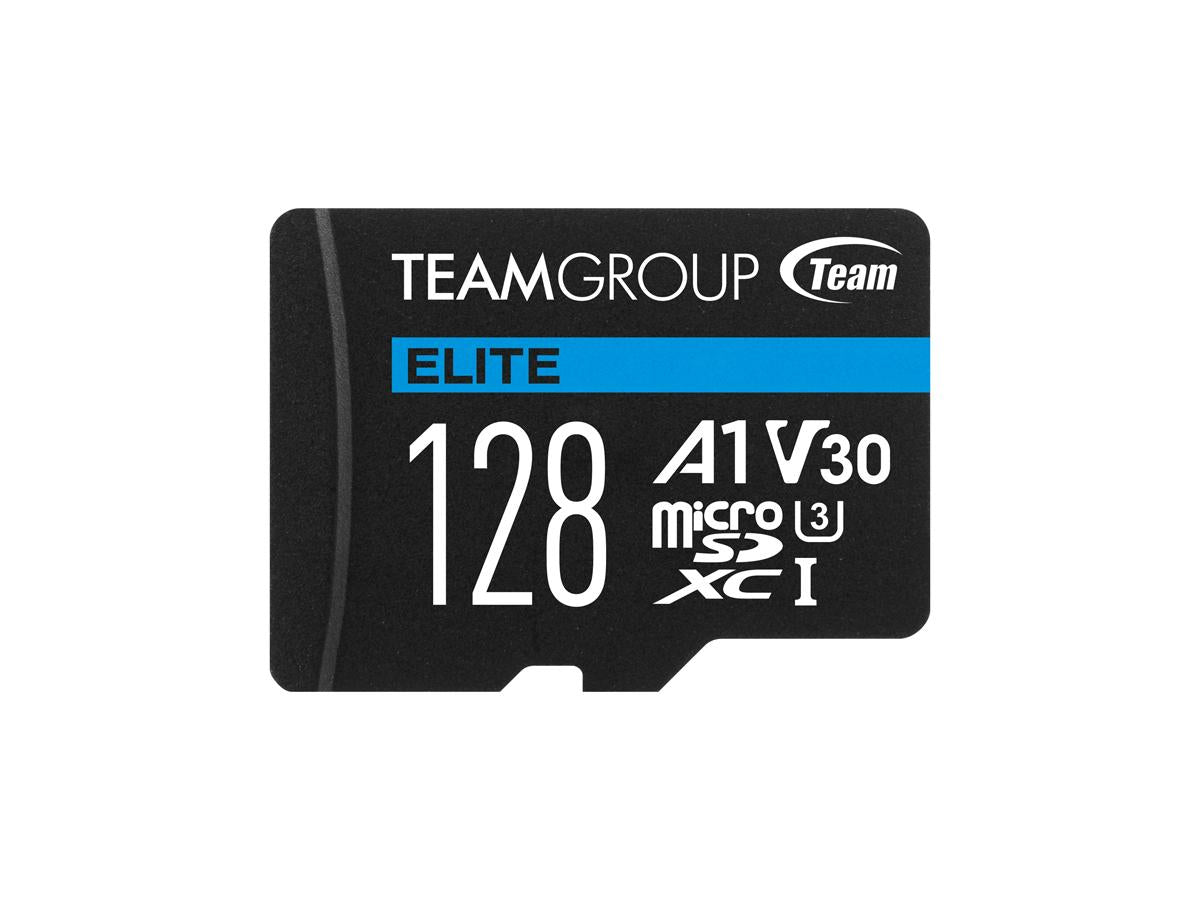 Tarjeta de memoria USB Team Elite de 128 GB UHS-I U3 V30 A1 con adaptador
