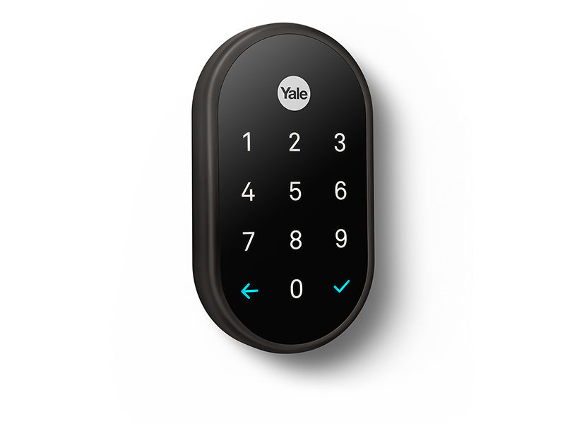 Cerradura Google Nest Yale negra