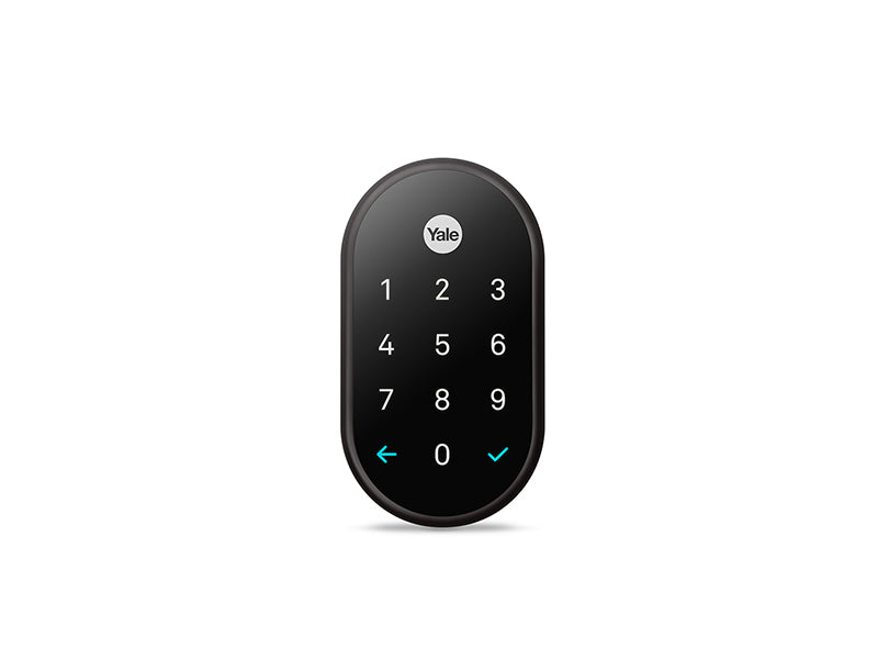 Cerradura Google Nest Yale negra