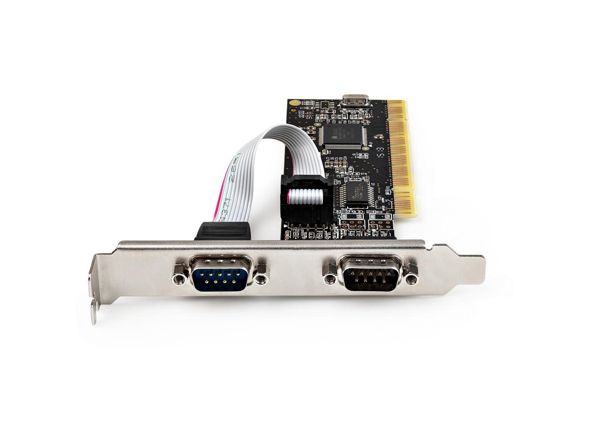 Tarjeta combinada PCI serie-paralelo Startech.Com con doble puerto serie RS232