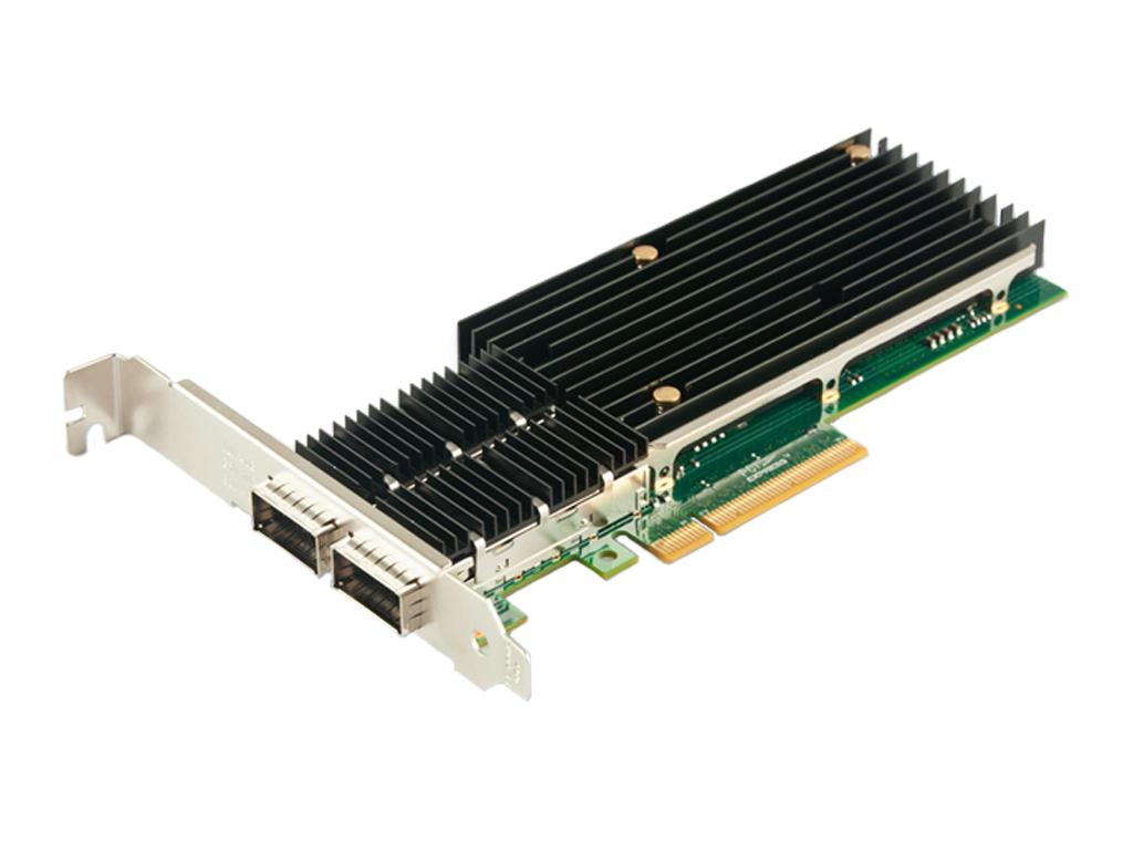 Carte réseau Axiom 100 Gbit/s double port QSFP28 PCIe 4.0 X16 - Pcie4-2QSFP28-Ax
