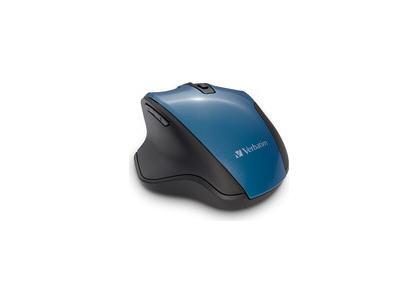 Souris silencieuse Ergo Wrls Blu LED bleu sarcelle foncé