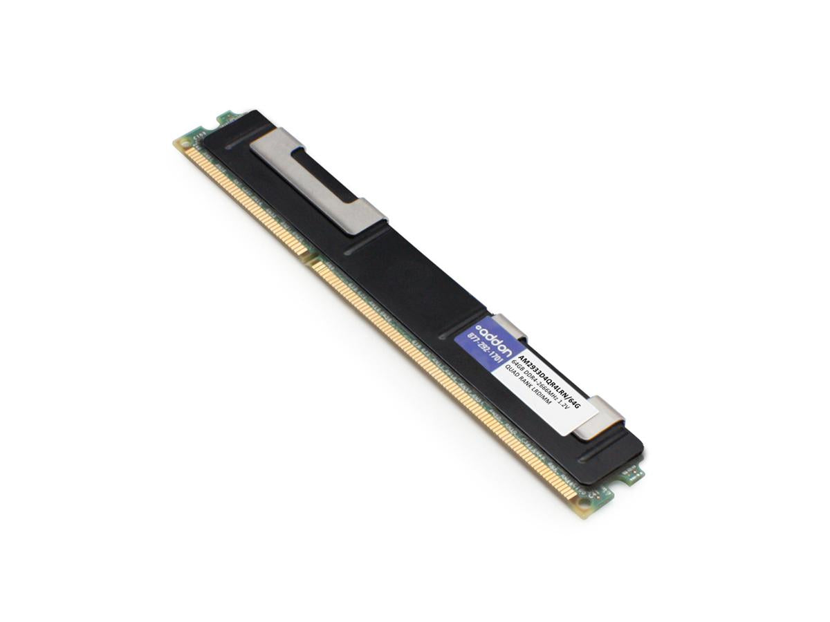 Módulo adicional Jedec DDR4 de 64 GB a 2933 MHz, QR, 1,2 V, Lrdimm